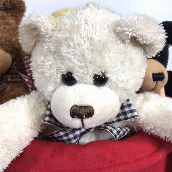 Melissa & Doug Bears in Honey Pot W/ Bees Stuffed Animal Plush Toy w/ Tags New - Picture 9 of 12